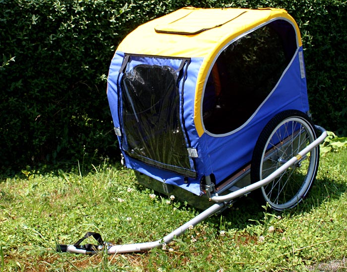 BLUE BIRD Hundeanhänger 2in1 ALUWANNE + Jogger TÜV/GS eBay